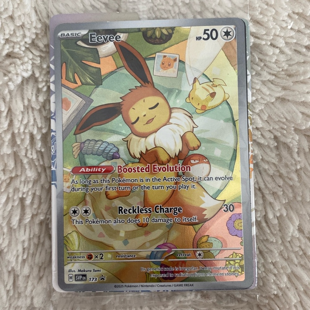 Eevee Prismatic Evolutions promo